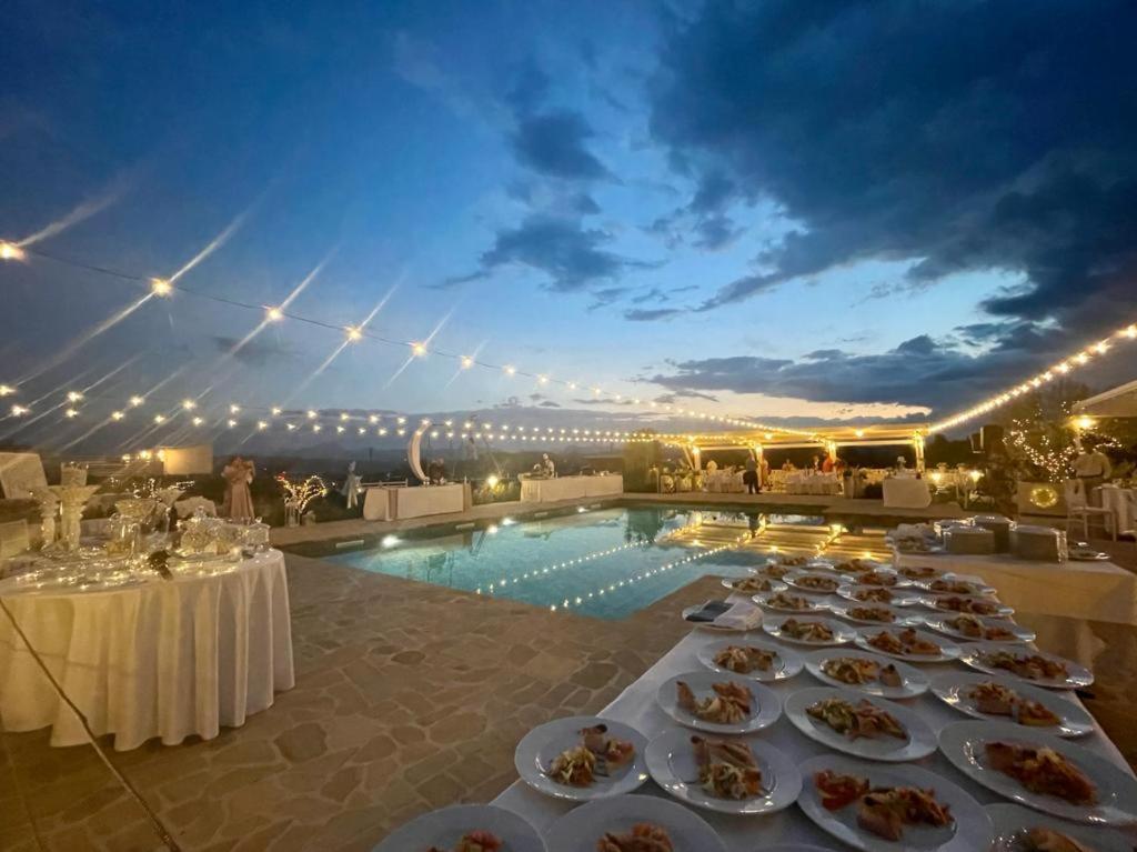 Vila La Collina Dei Cavalieri Belvedere Ostrense Exteriér fotografie